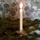 Lysholder med klype filigran - sølv 8 pk thumbnail