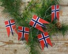 Utklippsark - norske splittflagg thumbnail
