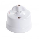 Lysbryter hvit porselen, utenpåliggende nr 11 thumbnail