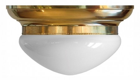 Plafondlampe 300 - opalhvit glasskjerm