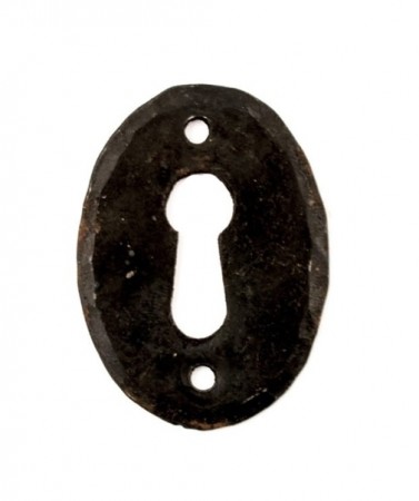 Nøkkelskilt smidd ovalt 55 mm