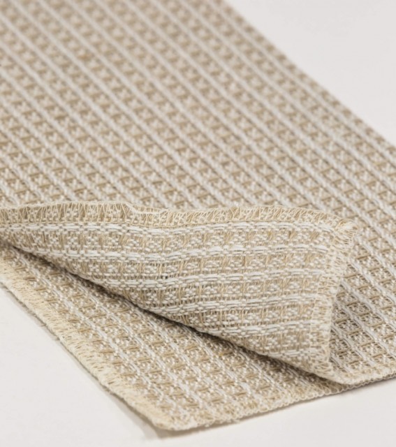 Rengjøringsklut uten mikrofiber og plast! Klut av 100 % naturfarvet, ubleket lin.