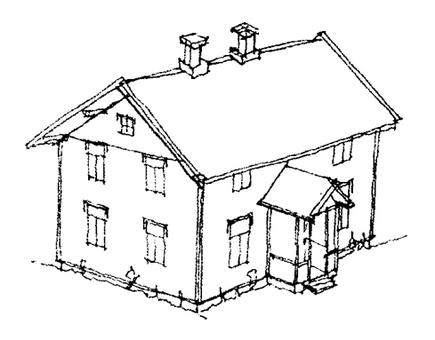 Tilbygg gammelt hus