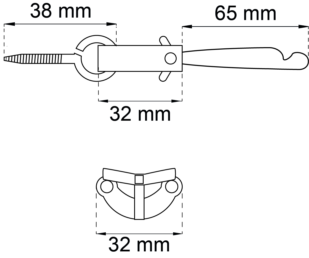 Vindusl&aring;s_vinduslukker_messing